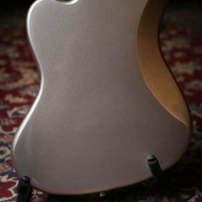 Vintage REVO Series 'Surfmaster 90' Guitar Metallic Silver image 3