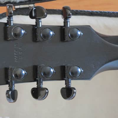 2007 Gibson Les Paul Studio Limited Run Guitar of the Week # 20 Satin Ebony Finish  EMG's  Ebony FB image 8