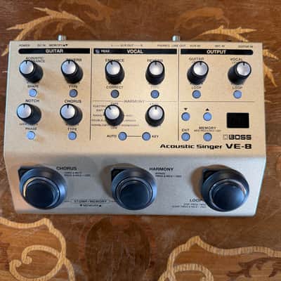 Boss VE-8 Acoustic Singer Pre-Amp image 1