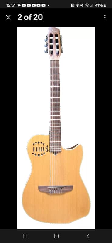 Godin Multiac Nylon Duet Ambience Natural | Reverb