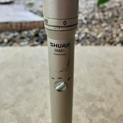 Shure SM81 Small Diaphragm Cardioid Condenser Microphone 1984 - Present - Silver image 3