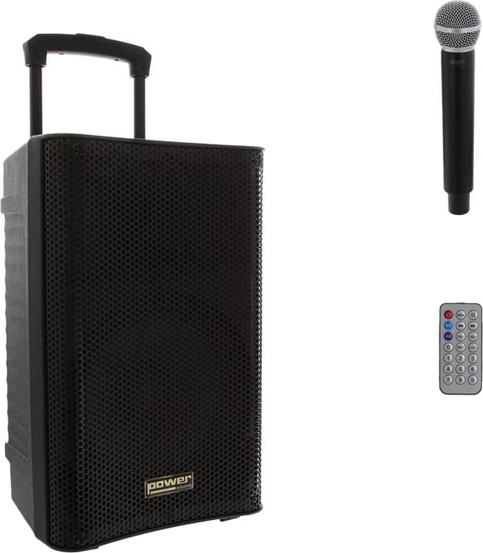 Power acoustics TAKY 10 MEDIA avec micro sur batterie image 1
