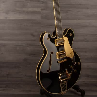 Gretsch Broadkaster® LX Center Block with String-Thru Bigsby® and Gold Hardware, Ebony Fingerboard, Black image 7
