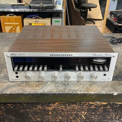 Marantz Model 2275 Stereophonic Receiver with repro wood case image 9