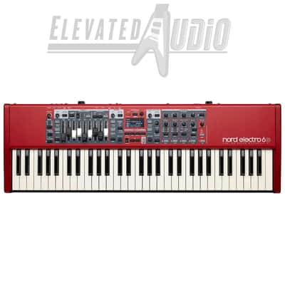 Nord Electro 6D SW61 Semi-Weighted 61 Key Digital Keyboard.  Buy from CA's #1 Dealer !