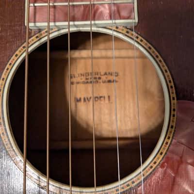Slingerland May Belle Style No 7 Flat Top Acoustic Guitar (1933) - New Case image 7