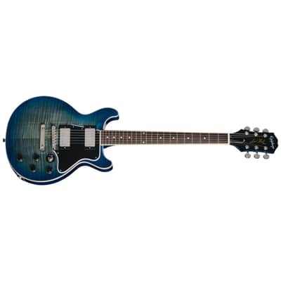 Epiphone Les Paul Special Double Cut Figured - Ocean Water image 3