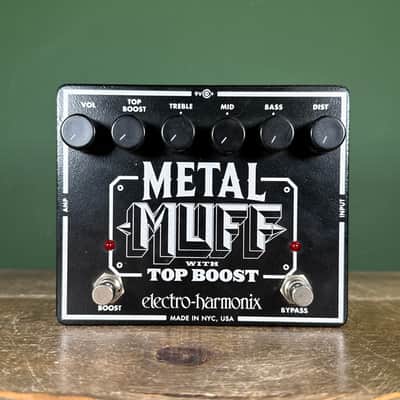 Electro-Harmonix Metal Muff Distortion with Top Boost 2006 - Present - Black image 2