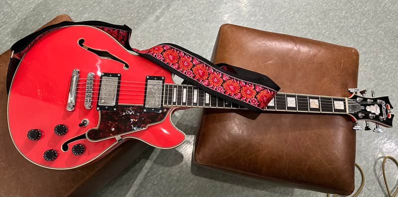 D'Angelico Premier mini dc **upgraded 2024 - Fiesta Red image 1