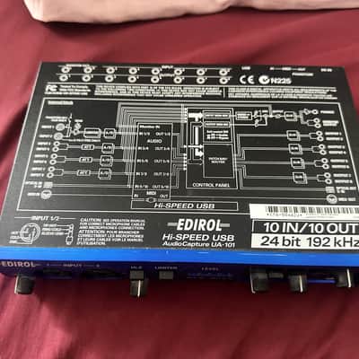 Roland Edirol UA-101 Hi-Speed USB Audio Capture MIDI Interface 24bit 192kHz 10 IN/10 OUT image 2