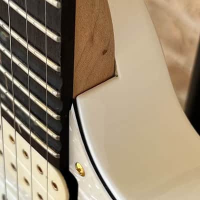 Ibanez JEM7V-WH Steve Vai Signature with Ebony Fretboard 1994 - White image 6