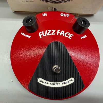 Dunlop JHF2 Jimi Hendrix Signature Fuzz Face In Box NKT 275 1990 - 1998 - Red image 2