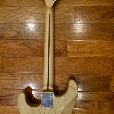 Super-Strat Style Electric Guitar - Natural Finish, Dual Humbucker, w/ Hardshell Case image 15