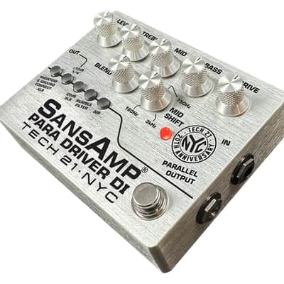 New Tech 21 SansAmp Para Driver DI 20th Anniversary Limited Edition Guitar Pedal image 3