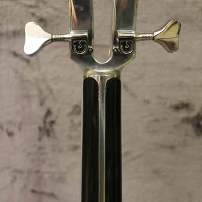 Kramer XL-24 Aluminum Neck Bass 1980's Black with Original Hardshell Case image 4