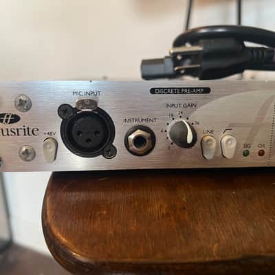 Focusrite Platinum Trak Master Vocal and Instrument All Analogue channel strip with IRC power cable and rack mount bolts/washers. image 2