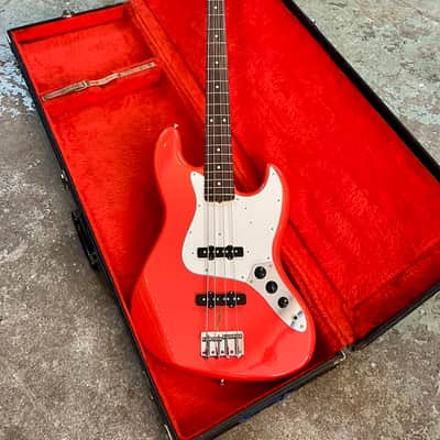 CIJ Fender Jazz Bass JB-62 2002 - Fiesta Red Tokai era MIJ crafted in japan MOT image 4