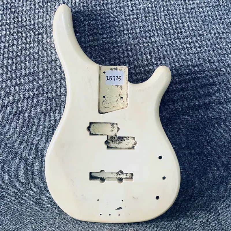 Cream White 4 String Bass Body PJB DIY Project image 1