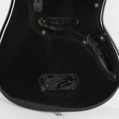 1977 Vintage Fender Musicmaster Bass Original Black Finish BODY ~CLEAN~ USA 1970s image 3