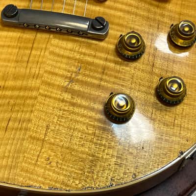 2026 Gibson 1959 Les Paul Standard Chambered Antique Natural Heavy Aged Murphy Lab image 7