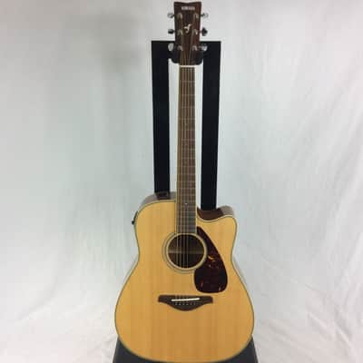 Yamaha FGX720SCA Folk Acoustic-Electric Guitar Natural | Reverb
