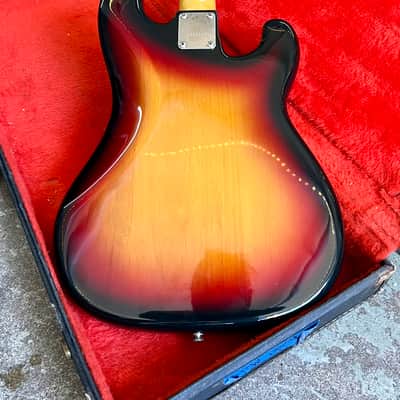 LEFTY! -Greco Brazen Picker P bass 1980 - Sunburst original vintage MIJ Matsumoku left handed precision LH image 11