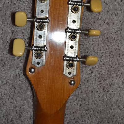 Univox Hi-Flier 1968 sunburst vintage electric guitar phase 1 image 7