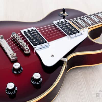 1984 Greco Mint Collection John Sykes Metallic Red Burst, 100% Original w/ Screamin PAFs, Japan Fujigen image 6