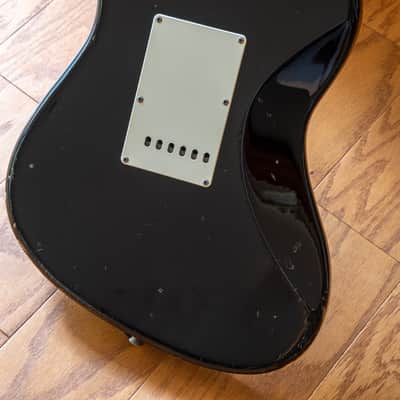 1996 MIJ Squier Vista Super-Sonic w/ Hardshell Case image 8