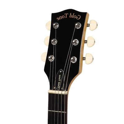 Gold Tone GT-500/L Pro Maple Neck 6-String Banjitar w/Gig Bag, Pickup & Volume Control For Left Hand Players image 9