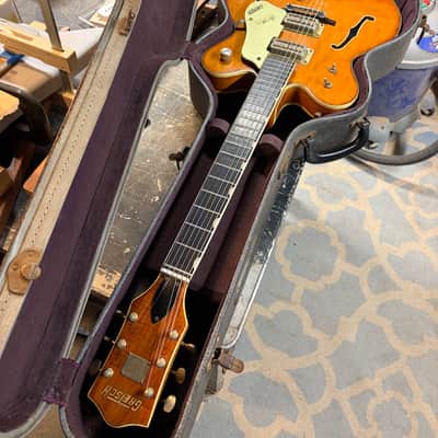 Gretsch 6120 Chet Atkins Nashville 1971 - Orange image 21