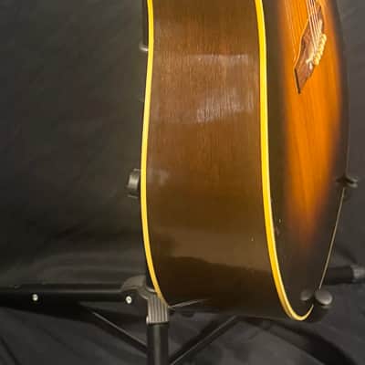 1951 Gibson J-45 | SCALLOPED BRACING | REVIEW VIDEO | BRAZILIAN FRETBOARD & BRIDGE image 10