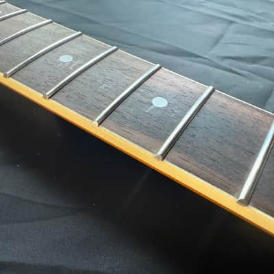 BMC Guitar Neck Tele® Telecaster® 22 Fret Roasted Maple With Rosewood Bound Fingerboard Nitro Lacquer 2025 - 9.5 Radius   [TN109] image 3