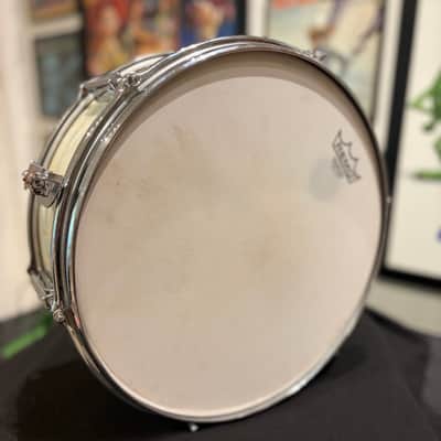 Leedy 5X14 6 Lug Snare Drum - 1965 - White Marine Pearl image 7