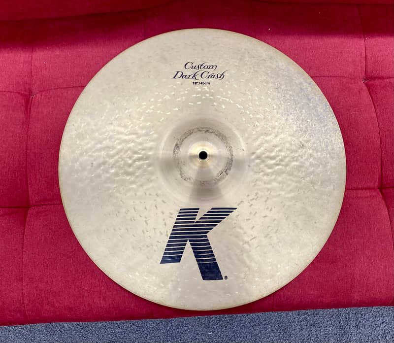 Zildjian 18" K Custom Dark Crash Cymbal image 1