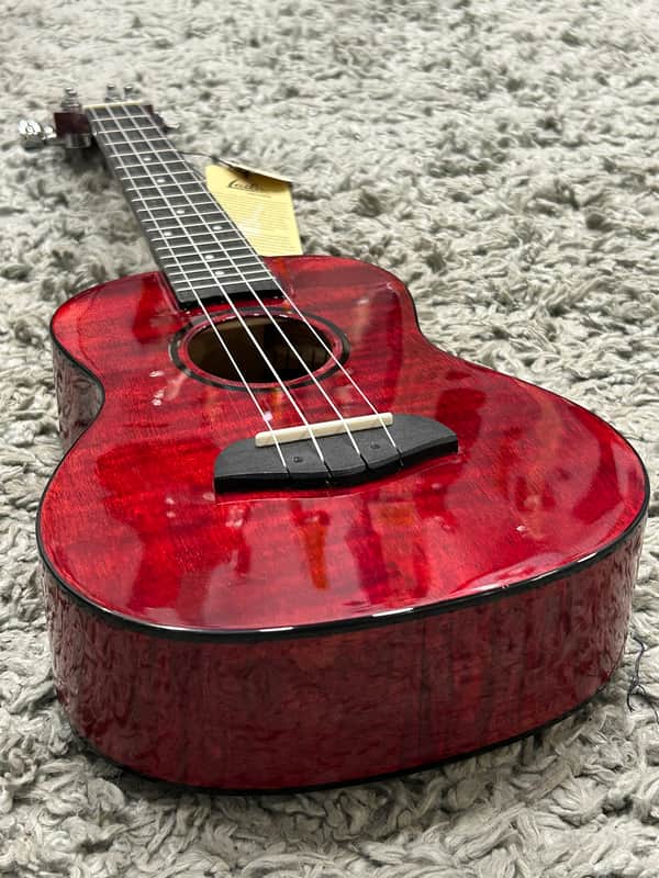 LAILA UDW 2313 FO HG RED - hi gloss concert ukulele Bild 1