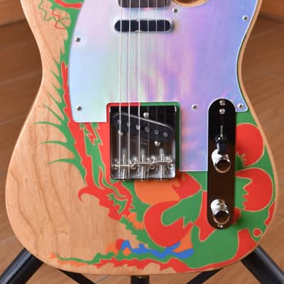 Fender Jimmy Page Telecaster Artist Series Dragon Natural image 10