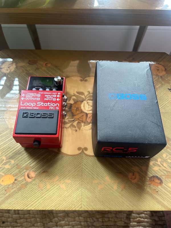 Boss RC-5 Loop Station 2020 - Present - Red image 1