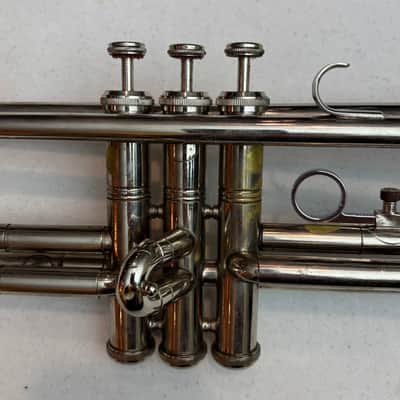 Tristar Silver-Plated Bb Trumpet w/ Bach 5C Mouthpiece, Case & Accessories – Made in India image 13