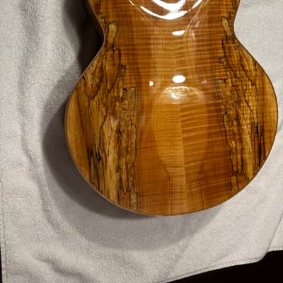 Ibanez Semi Hollow Body 2000-2005 - Natural - Old World Map image 5