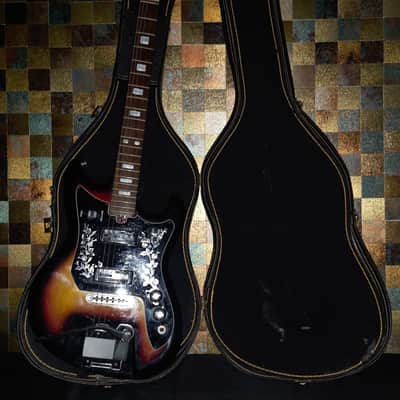 Vintage Teisco ET-220 Spectrum w/Case. image 16