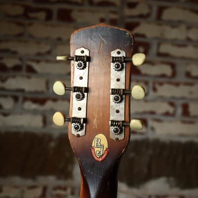 Vintage  S.S. Stewart USA American Archtop Acoustic Guitar image 4