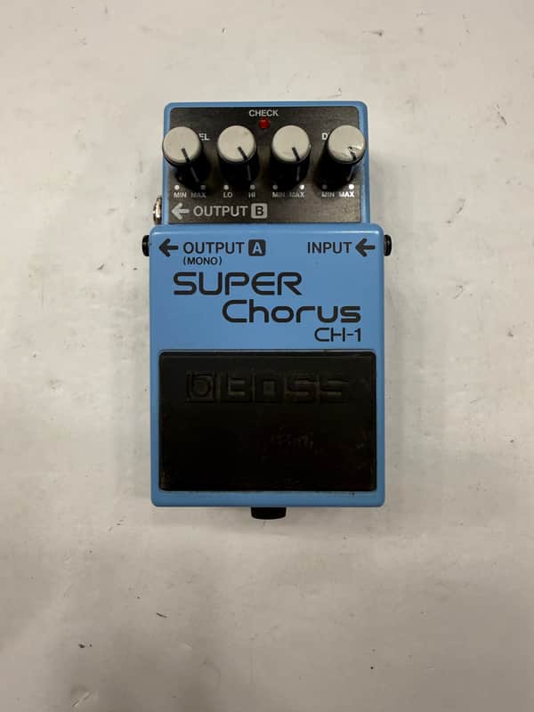 Boss Roland CH-1 Super Chorus Guitar Effect Pedal image 1