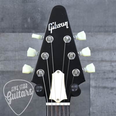 Pre-Owned Gibson Flying V Tribute - Satin Olive Drab with Hardshell Case image 5