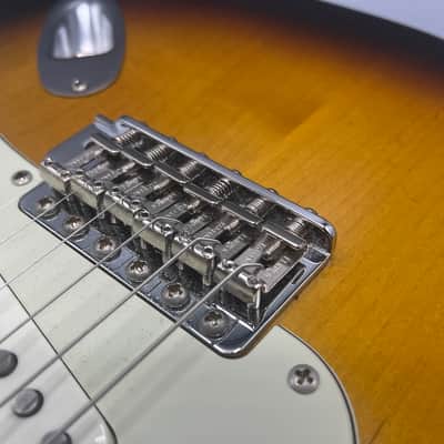 Warmoth S-Type - Three Tone Sunburst - Lightly Aged Nitro finish image 7