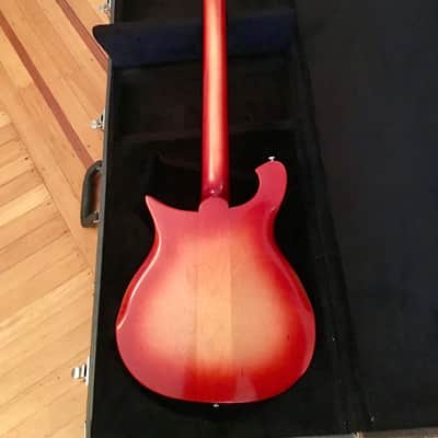 Rickenbacker 456-12 convertible 6/12 string electric guitar original vintage OHSC 1967 Fireglo image 14