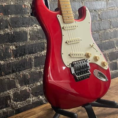 1980’s MIJ Fender Stratocaster w/ Kahler Spyder-Candy Apple Red (USED) image 5