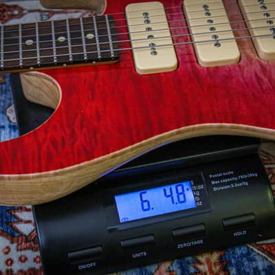 TOM ANDERSON USA Drop Top Hollow Quilt Wakesurf " Strawberry Shortcake + Ziricote" (2023) image 4
