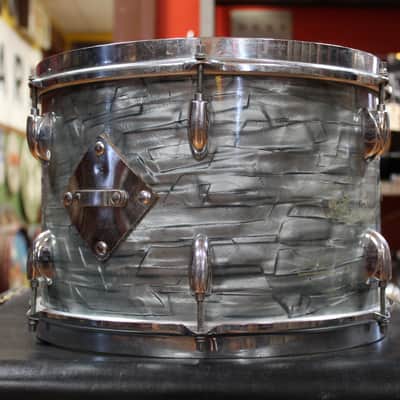 1950s Gretsch Broadkaster Outfit in Midnight Blue Pearl 14x22 9x13 16x16 image 17