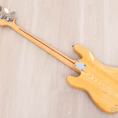 1970s Fernandes Burny Bass FPB-70FL Fretless Maple Board Vintage P Bass, 1 1/2" Nut, Japan image 12